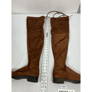 Womans Excellent Condition Target Otk Boots 10 Rust Pull On 1/4 Zip Round Toe